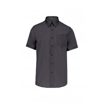 Camisa micro sarga no-plancha manga corta hombre - Ref. XK539 Camisa micro sarga no-plancha manga corta hombre - Ref. XK539