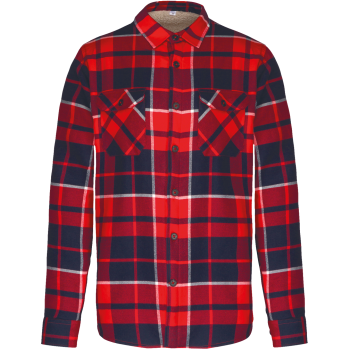 Sobrecamisa leñador forro de sherpa - Ref. XK579 Sobrecamisa leñador forro de sherpa - Ref. XK579