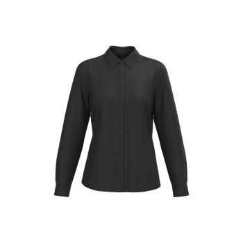 Camisa popelina de polialgod�n de f�cil cuidado para mujer - Ref. XK584