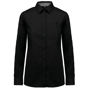 Camisa de algodón nevada de manga larga para mujer - Ref. XK585 Camisa de algodón nevada de manga larga para mujer - Ref. XK585