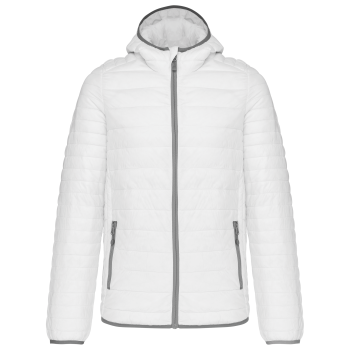 Chaqueta acolchada y ligera con capucha hombre - Ref. XK6110 Chaqueta acolchada y ligera con capucha hombre - Ref. XK6110