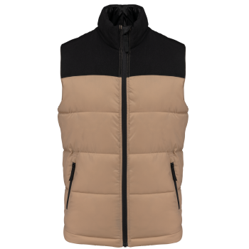 Chaleco acolchado bicolor unisex - Ref. XK6162 Chaleco acolchado bicolor unisex - Ref. XK6162