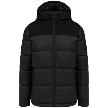 Parka acolchada bicolor con capucha unisex - Ref. XK6163 Parka acolchada bicolor con capucha unisex - Ref. XK6163