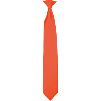 Corbata satinada con clip - Ref. XK864 Corbata satinada con clip - Ref. XK864
