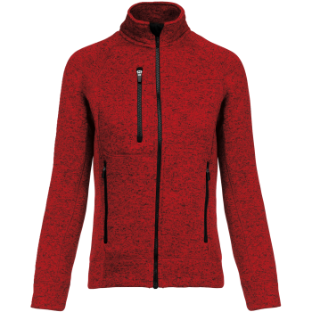 Chaqueta jaspeada con cremallera mujer - Ref. XK9107 Chaqueta jaspeada con cremallera mujer - Ref. XK9107