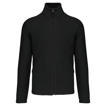 Chaqueta micropolar con cremallera y mangas raglán hombre - Ref. XK917 Chaqueta micropolar con cremallera y mangas raglán hombre - Ref. XK917