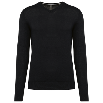 Jersey cuello de pico ecorresponsable hombre - Ref. XK980 Jersey cuello de pico ecorresponsable hombre - Ref. XK980