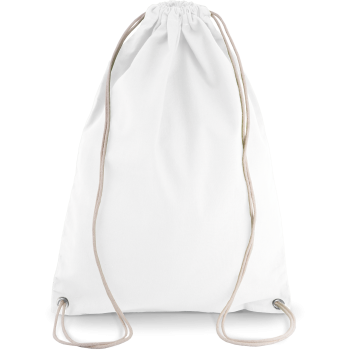 Mochila de algodn con cordones - Ref. XKI0125