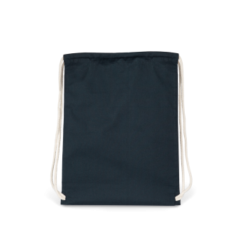 Mochila de algodón orgánico con cordones - Ref. XKI0139 Mochila de algodón orgánico con cordones - Ref. XKI0139