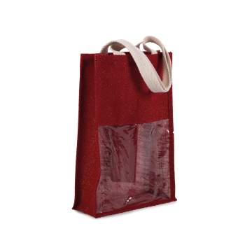Bolsa de yute para botellas - Ref. XKI0268 Bolsa de yute para botellas - Ref. XKI0268