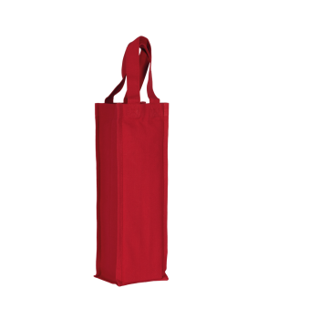Bolsa para botella de algodón canvas - Ref. XKI0269 Bolsa para botella de algodón canvas - Ref. XKI0269