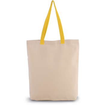 Bolsa shopper con fuelle y asas contrastadas - Ref. XKI0278 Bolsa shopper con fuelle y asas contrastadas - Ref. XKI0278