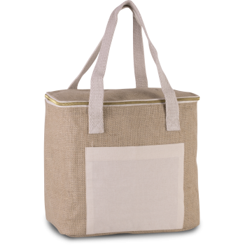 Bolsa isotérmica de yute - modelo mediano - Ref. XKI0353 Bolsa isotérmica de yute - modelo mediano - Ref. XKI0353