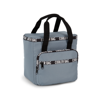 Bolsa isotérmica reciclada con bolsillo frontal - Ref. XKI0372 Bolsa isotérmica reciclada con bolsillo frontal - Ref. XKI0372