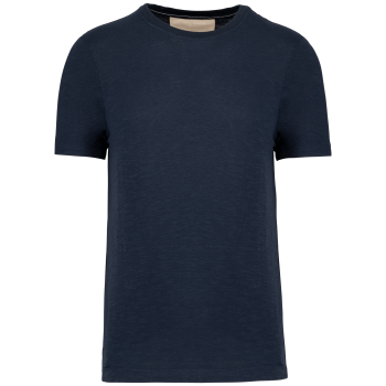 Camiseta slub ecorresponsable cuello redondo y manga corta - Ref. XKNS303 Camiseta slub ecorresponsable cuello redondo y manga corta - Ref. XKNS303