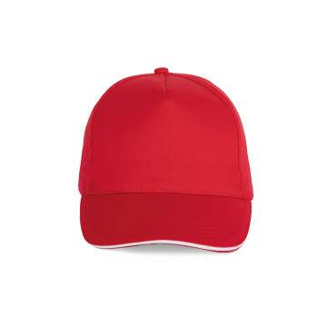 Gorra con sandwich contrastado - 5 paneles - Ref. XKP130 Gorra con sandwich contrastado - 5 paneles - Ref. XKP130