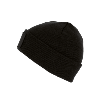 Gorro reciclado con parche - Ref. XKP890 Gorro reciclado con parche - Ref. XKP890