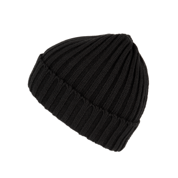 Gorro de punto canal� 2 x 1 con dobladillo - Ref. XKP953