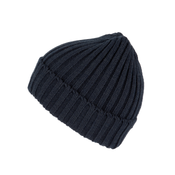 Gorro de punto canal� 2 x 1 con dobladillo - Ref. XKP953