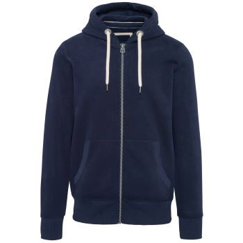 Sudadera vintage - cremallera y capucha hombre - Ref. XKV2306 Sudadera vintage - cremallera y capucha hombre - Ref. XKV2306