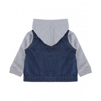 Chaqueta vaquera con capucha niños - Ref. XLW750 Chaqueta vaquera con capucha niños - Ref. XLW750