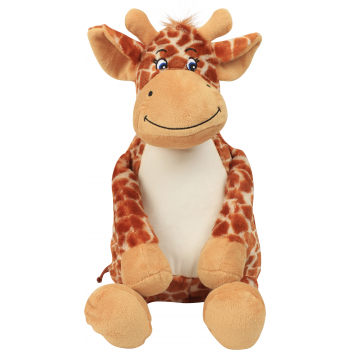 Jirafa de peluche con cremallera - Ref. XMM564 Jirafa de peluche con cremallera - Ref. XMM564