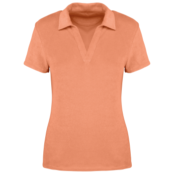 Polo ecorresponsable de rizo mujer - Ref. XNS228 Polo ecorresponsable de rizo mujer - Ref. XNS228