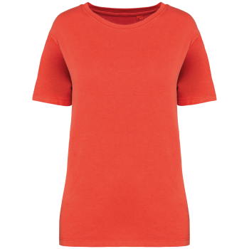 Camiseta ecorresponsable  efecto lavado mujer - Ref. XNS317