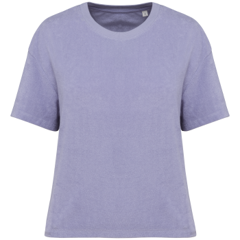 Camiseta ecorresponsable de rizo mujer - Ref. XNS328 Camiseta ecorresponsable de rizo mujer - Ref. XNS328