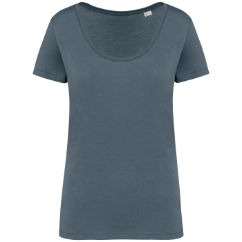 Camiseta ecorresponsable slub mujer - Ref. XNS329 Camiseta ecorresponsable slub mujer - Ref. XNS329
