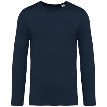 Camiseta ecorresponsable efecto lavado de manga larga unisex - Ref. XNS336