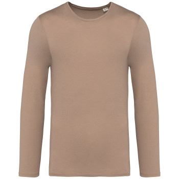 Camiseta ecorresponsable efecto lavado de manga larga unisex - Ref. XNS336