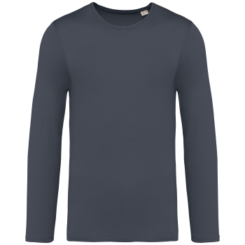 Camiseta ecorresponsable efecto lavado de manga larga unisex - Ref. XNS336