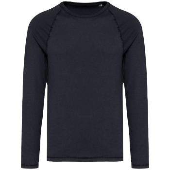 Camiseta ecorresponsable manga larga raglan hombre - Ref. XNS338