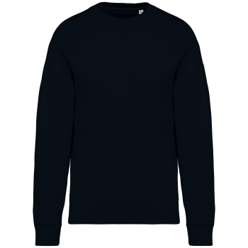 Sudadera ecorresponsable cuello redondo oversize unisex - Ref. XNS407 Sudadera ecorresponsable cuello redondo oversize unisex - Ref. XNS407
