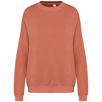 Sudadera ecorresponsable oversize french terry unisex - Ref. XNS415 Sudadera ecorresponsable oversize french terry unisex - Ref. XNS415