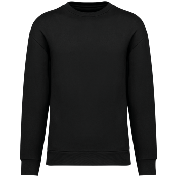 Sudadera ecorresponsable cuello redondo y hombros caídos felpa perchada unisex - Ref. XNS435 Sudadera ecorresponsable cuello redondo y hombros caídos felpa perchada unisex - Ref. XNS435