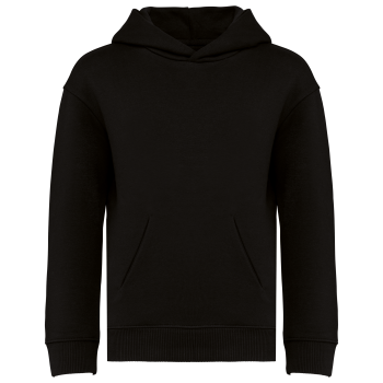 Sudadera ecorresponsable con capucha oversize infantil - Ref. XNS438 Sudadera ecorresponsable con capucha oversize infantil - Ref. XNS438