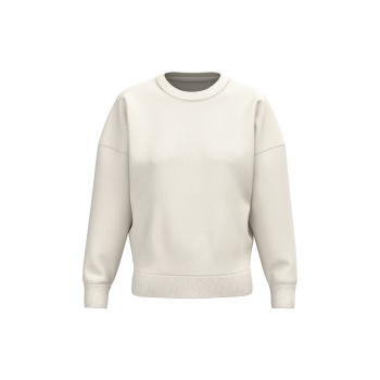 Sudadera ecorresponsable cuello redondo hombros ca�dos mujer - Ref. XNS439