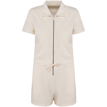 Mono corto ecorresponsable de rizo mujer - Ref. XNS5002 Mono corto ecorresponsable de rizo mujer - Ref. XNS5002