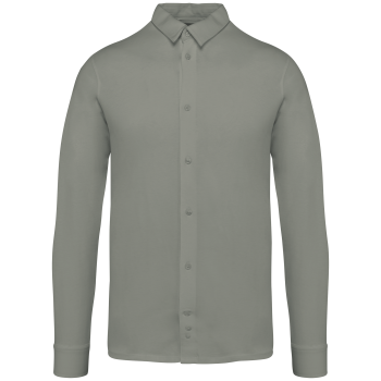 Camisa ecorresponsable de punto jersey hombre - Ref. XNS510