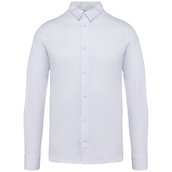 Camisa ecorresponsable de punto jersey hombre - Ref. XNS510