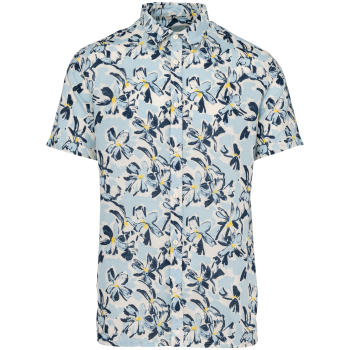 Camisa ecorresponsable con estampado vegetal hombre - Ref. XNS530 Camisa ecorresponsable con estampado vegetal hombre - Ref. XNS530