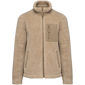 Chaqueta ecorresponsable de sherpa unisex - Ref. XNS604 Chaqueta ecorresponsable de sherpa unisex - Ref. XNS604