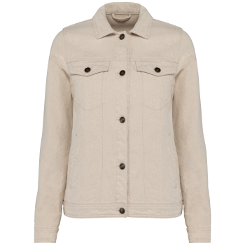 Chaqueta ecorresponsable de cáñamo mujer - Ref. XNS607 Chaqueta ecorresponsable de cáñamo mujer - Ref. XNS607