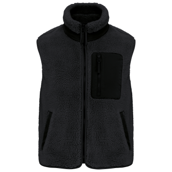 Chaleco ecorresponsable de sherpa unisex - Ref. XNS624 Chaleco ecorresponsable de sherpa unisex - Ref. XNS624