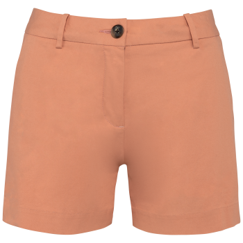 Bermuda chino ecorresponsable mujer - Ref. XNS739 Bermuda chino ecorresponsable mujer - Ref. XNS739