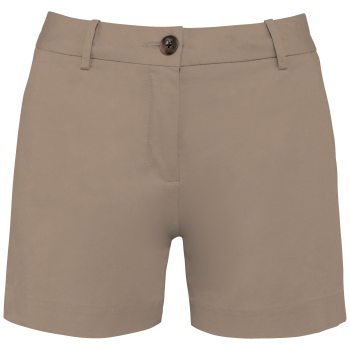 Bermuda chino ecorresponsable mujer - Ref. XNS739 Bermuda chino ecorresponsable mujer - Ref. XNS739