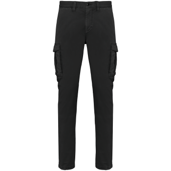 Pantaln cargo ecorresponsable efecto lavado hombre - Ref. XNS740