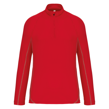 Top deportivo de manga larga ¼ zip hombre - Ref. XPA335 Top deportivo de manga larga ¼ zip hombre - Ref. XPA335